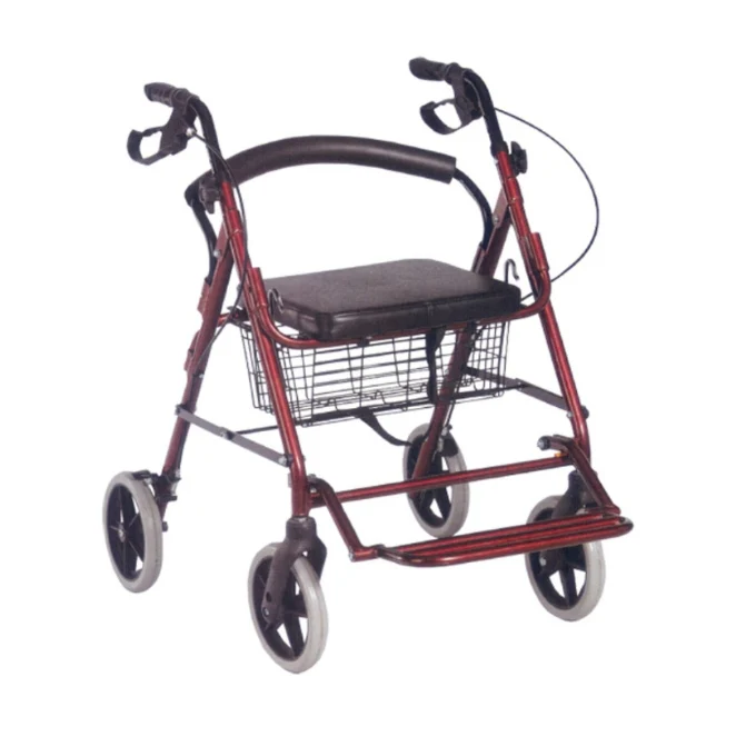 Rollator Cum Wheelchair Walker - Med e Move