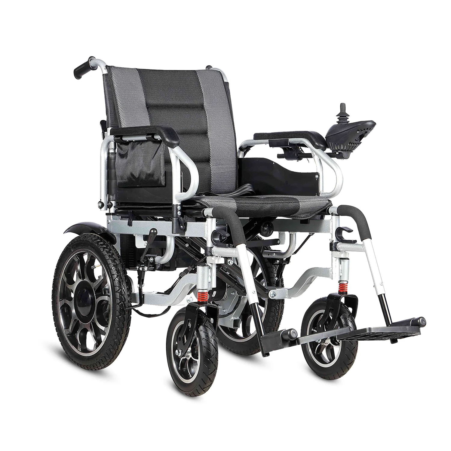 Electric Wheelchair - Ecolite Gray & Black