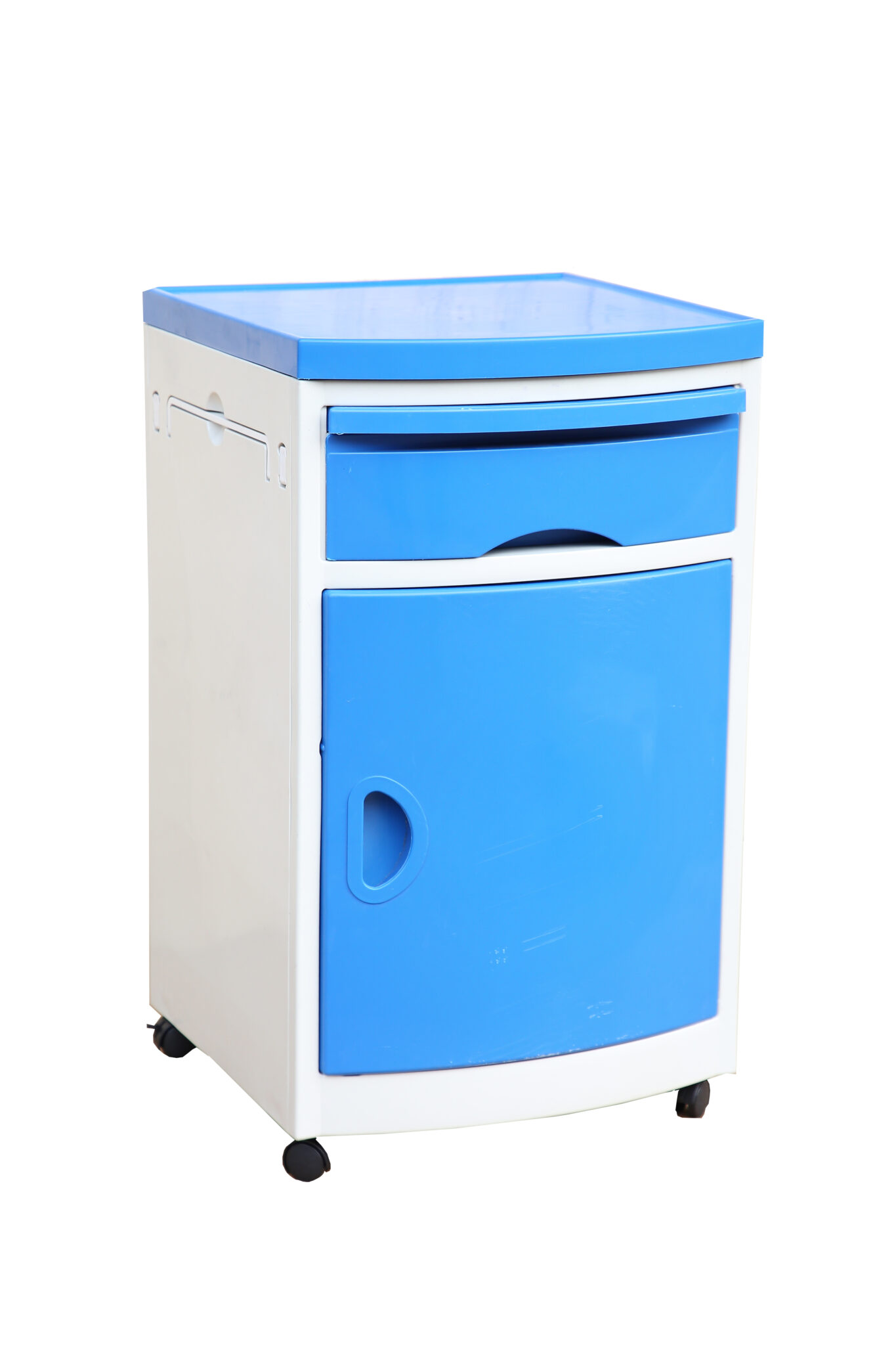 ABS Hospital Bedside Locker with Wheel