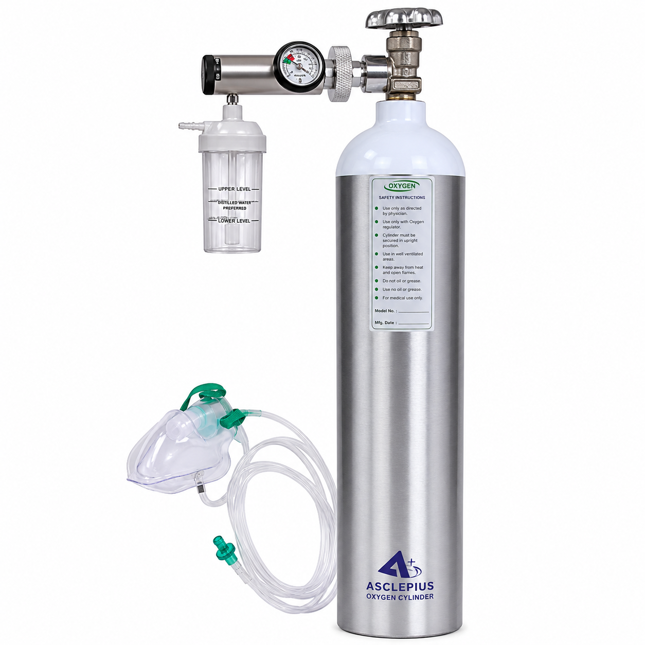 Alluminium Cylinder - 6.8Ltr – Oxygen Cylinder product