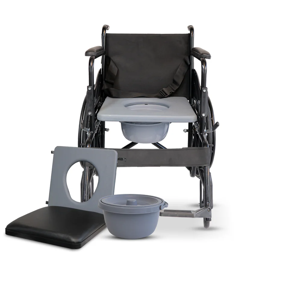 Commode Wheelchair with Top Seat – EverActiv – Manual Wheelchair product