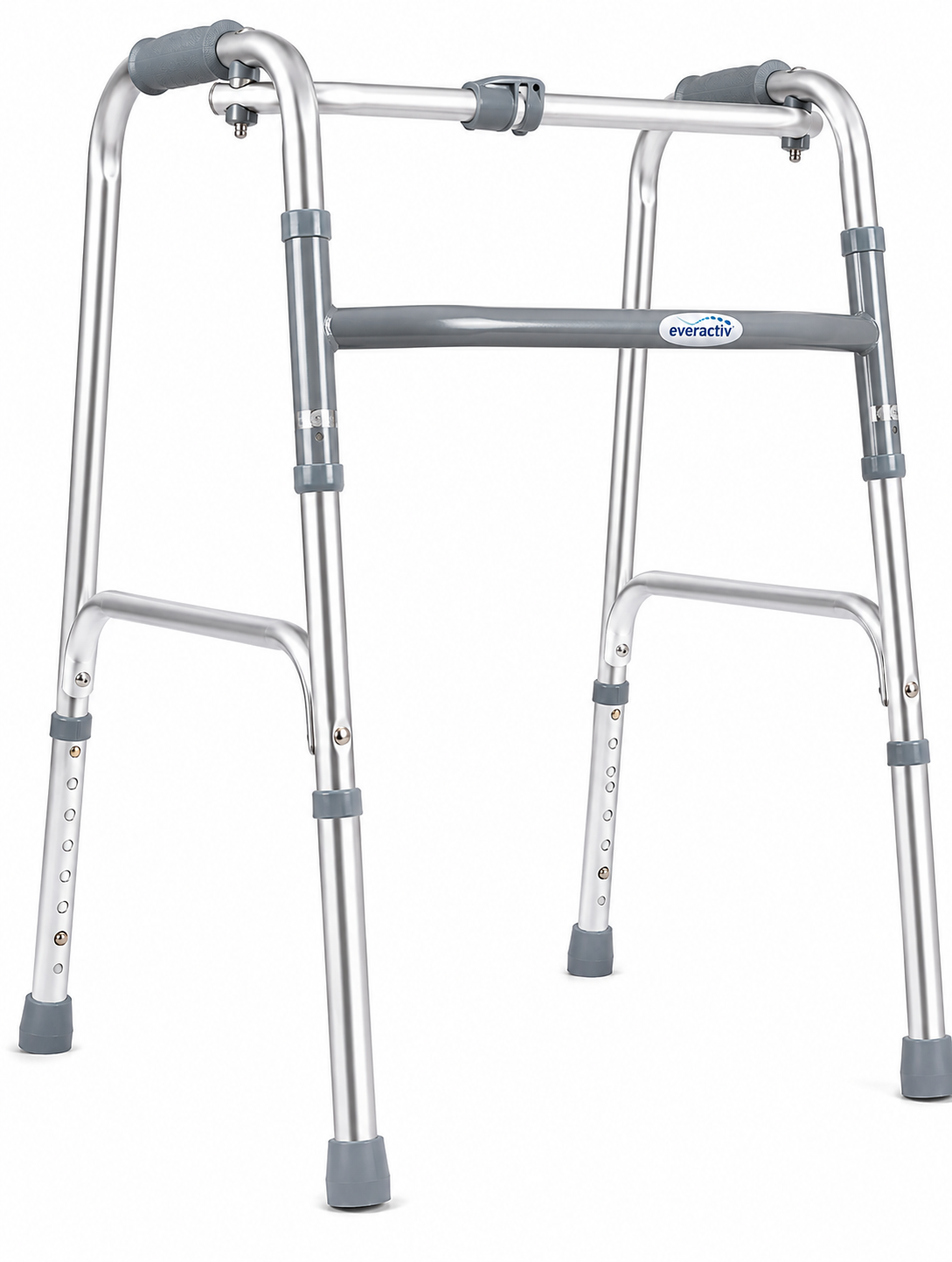 Everactiv Lightweight Aluminium/Glossy Finish Walker for Adults – Foldable Walker product