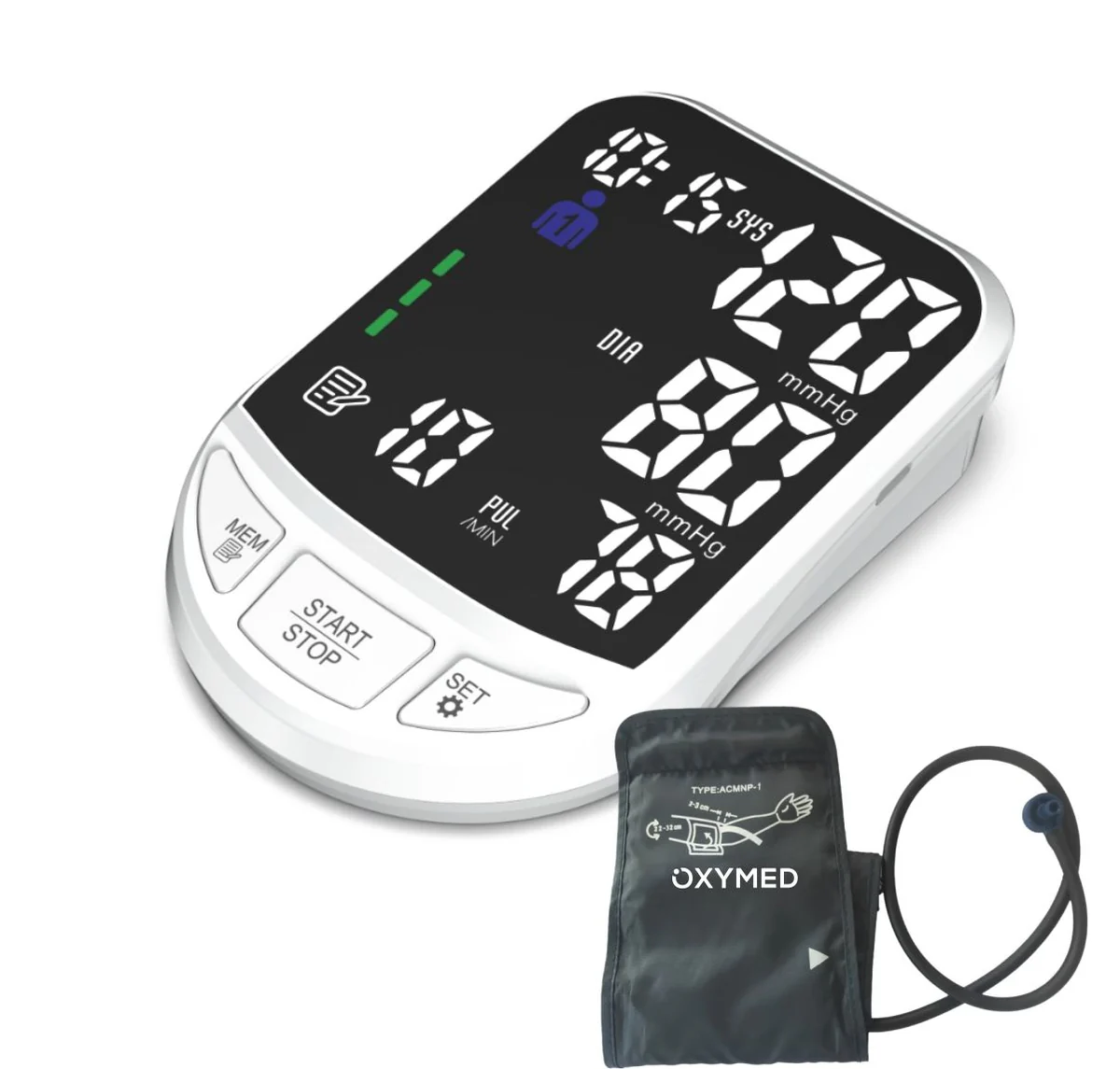 Oxymed Digital Automatic Blood Pressure Monitor on Rent & Sale in Noida