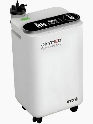Oxymed Inteli 5 LPM Oxygen Concentrator - with Pulse oximeter – Oxygen Concentrator product