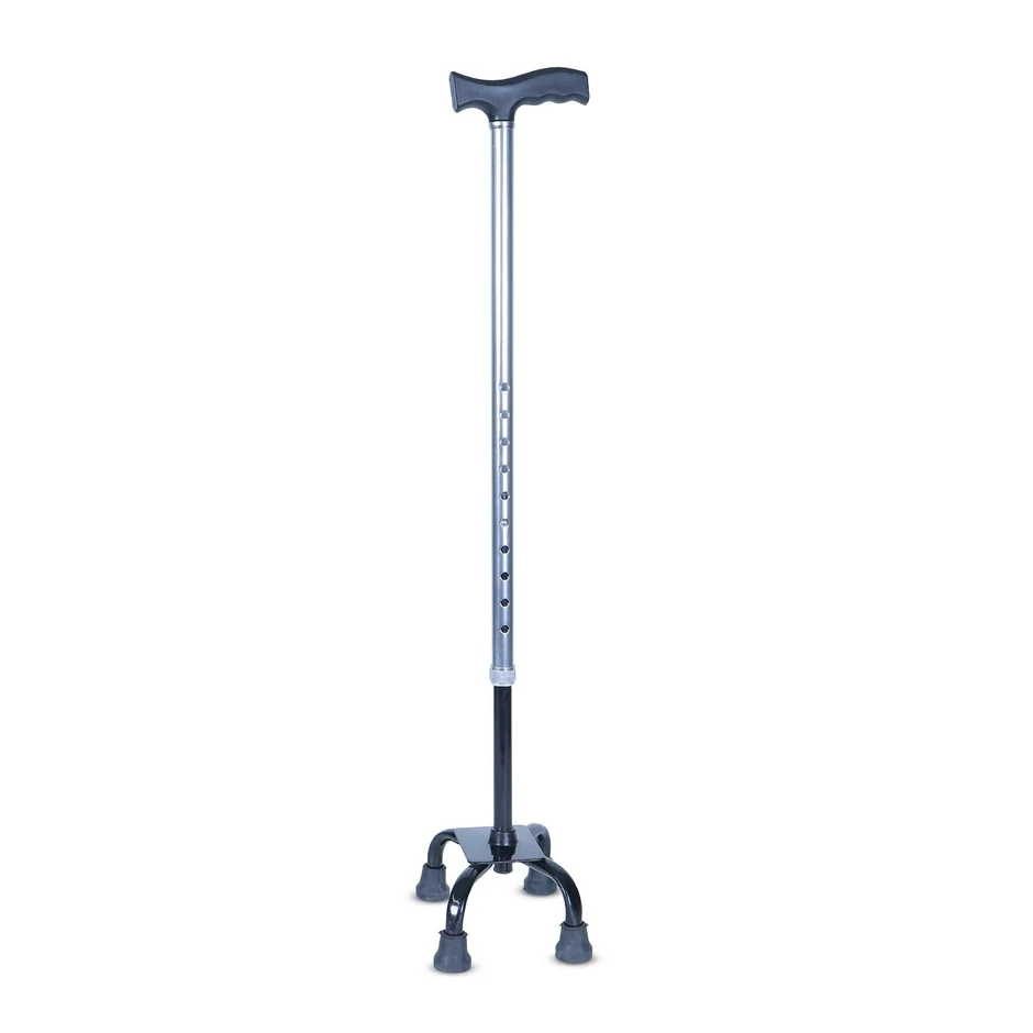 Quadripod Walking Stick – Chrome Base – EverActiv – Walking Stick product