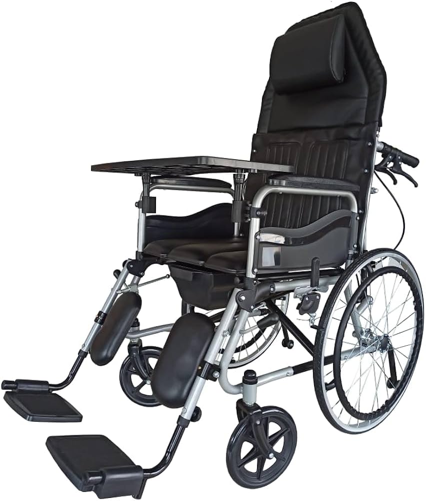 Reclining Wheelchair with Food Table - Karma (Ryder 8) – Manual Wheelchair product