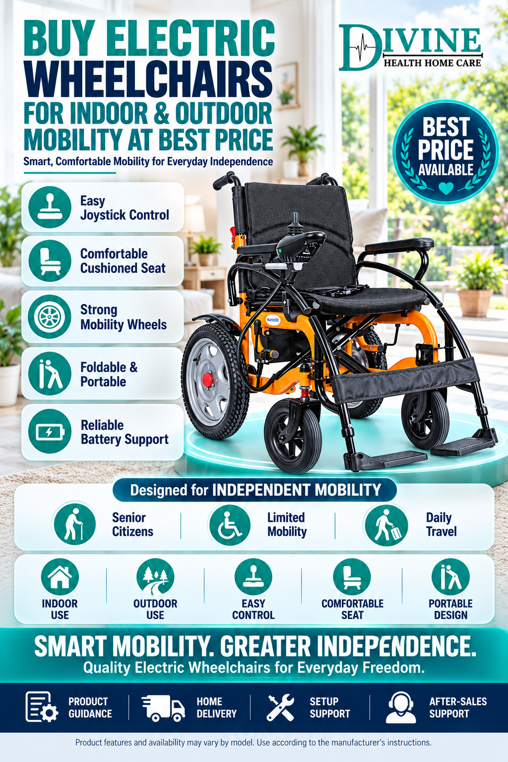 Buy Electric Wheelchairs For Indoor And Outdoor Mobility At Best Price 20261019181245 9f6dbb22