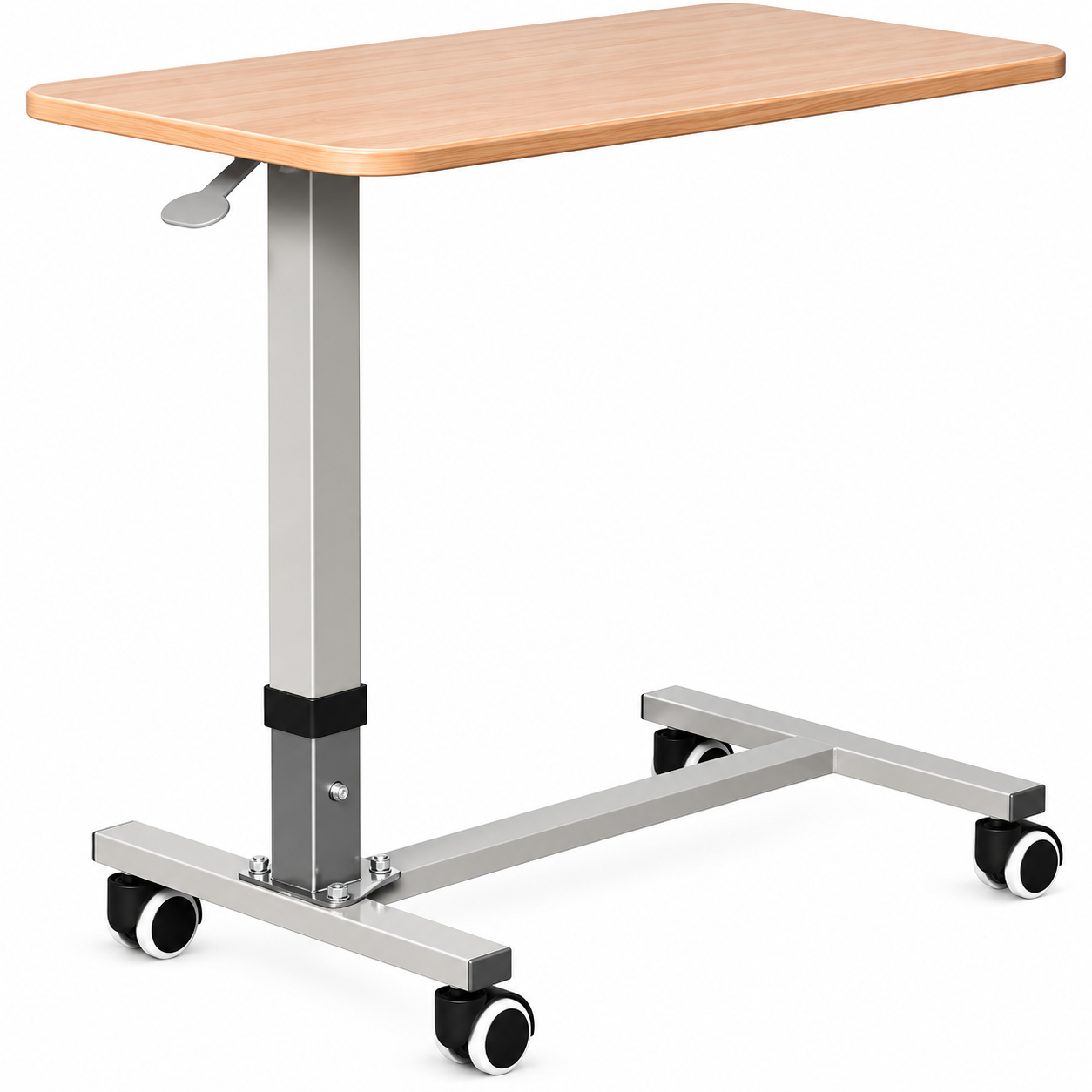 Buy Pneumatic Overbed Food Table| Adjustable Height Online in Techzone 4