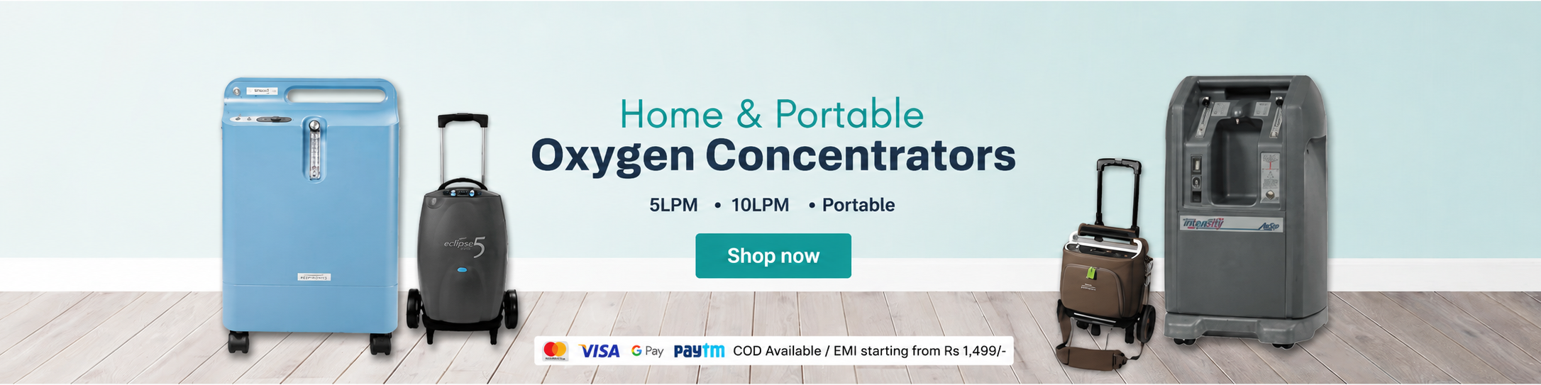 Home & Portable Oxygen Concentrator