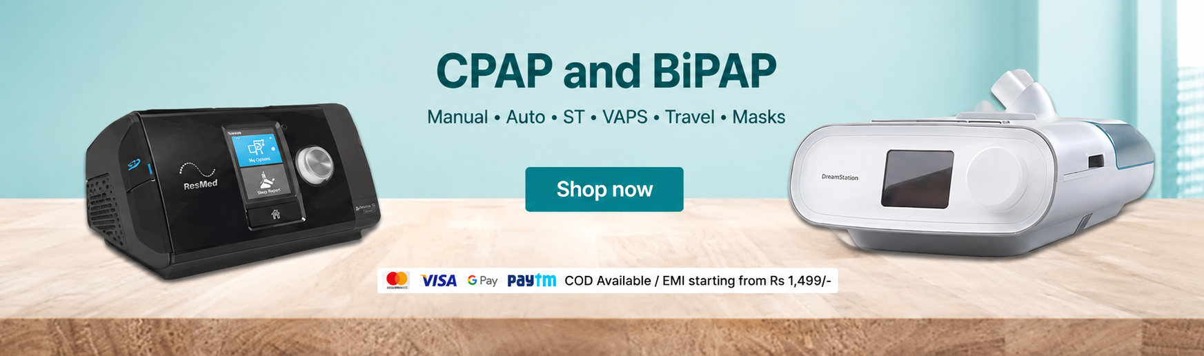 BIPAP and CPAP