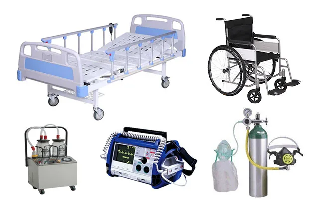 Hospital equipment requirement mapping